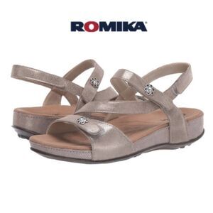 NIB - Romika Fidschi Bronze Sandals Size 36 (Size 5.5 US)